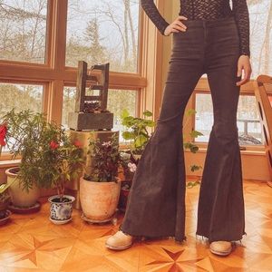 Free People Charcoal Flares
